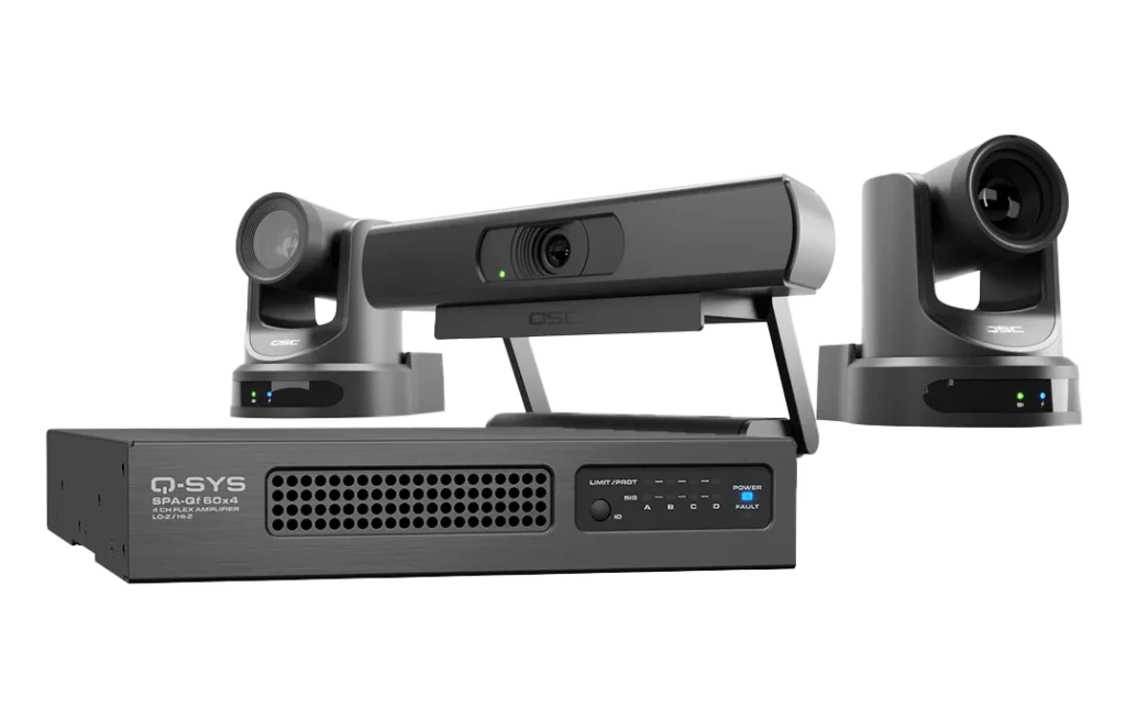 Sistemi per videoconferenze e sale riunioni nella sezione Audio e video nel sito della DLogic srl