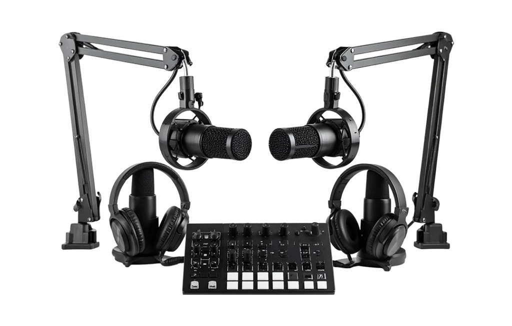 Sistemi audio per web radio e podcasting nella sezione Audio e video nel sito della DLogic srl